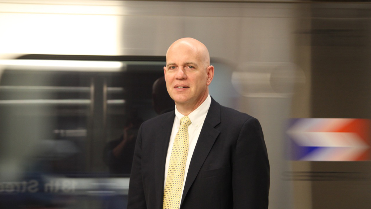  Jeff Knueppel, SEPTA's new general manager, says the transit agency did well in transporting papal pilgrims to events in Center City and home again. (File photo) 