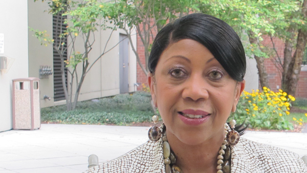 New Jersey Assembly Speaker Sheila Oliver. (Phil Gregory/WHYY) 