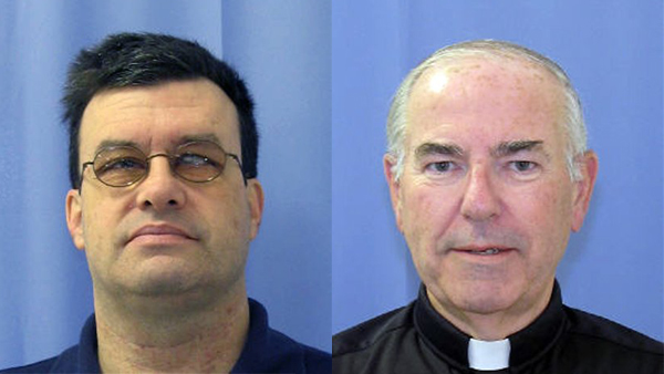  Philadelphia teacher Bernard Shero, left, and Rev. Charles Engelhardt have been sentenced to prison for child sexual abuse. (AP photos, file) 