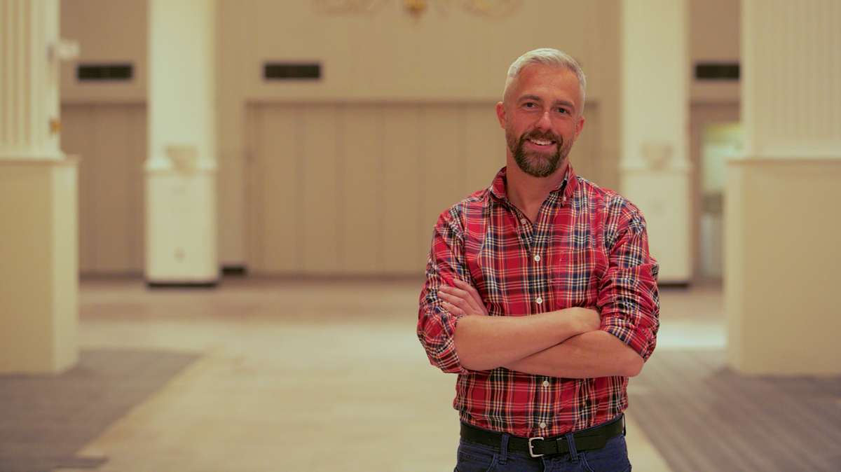 Old City resident Mark Vevle, creator of the Franklin Flea Market (Nathaniel Hamilton/for Newsworks)