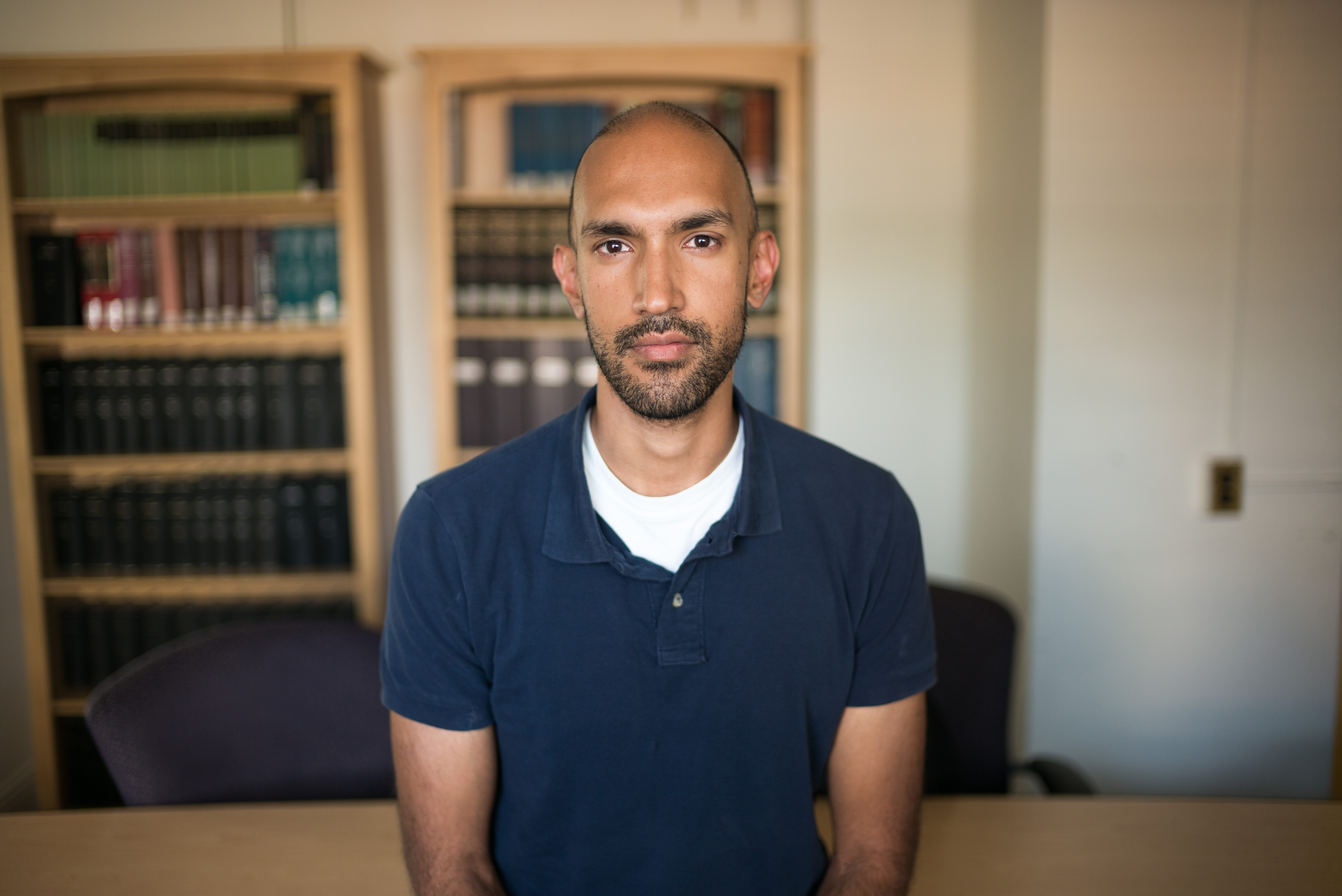 PhD Student of Education Policy Sachin Maharaj, at the Dr. Eric Jackman Institute of Child Study, in Toronto, Ontario, Canada. (Ian Willms/For Keystone Crossroads) 