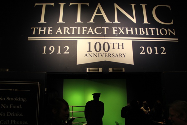 The Franklin Institute's new exhibit features more than 300 artifacts recovered from the wreck. (Emma Lee/for NewsWorks)