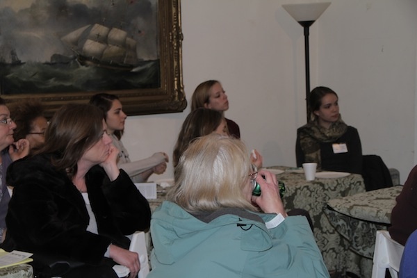 <p><p>Philadelphia and Montgomery County residents listen to greening presentations. (Trenae V. McDuffie/for Newsworks)</p></p>
