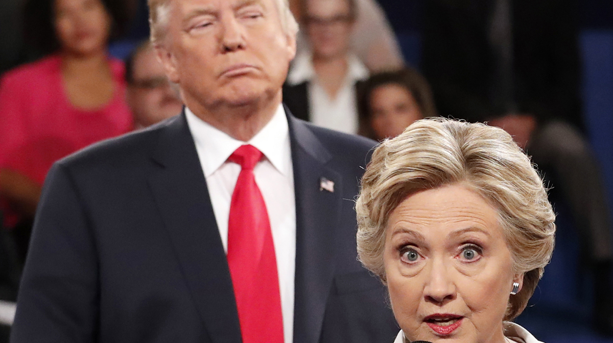 Democratic presidential nominee Hillary Clinton