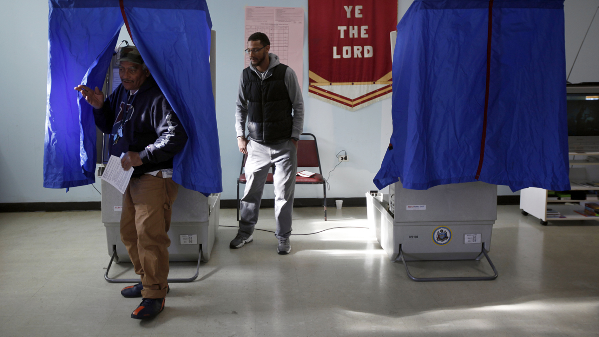  Pennsylvania voters could be asked to weigh in on a possible referendum on whether to change the state's constitution so lawmakers have more control over defining which organizations are purely public charities. (AP Photo/Matt Rourke) 