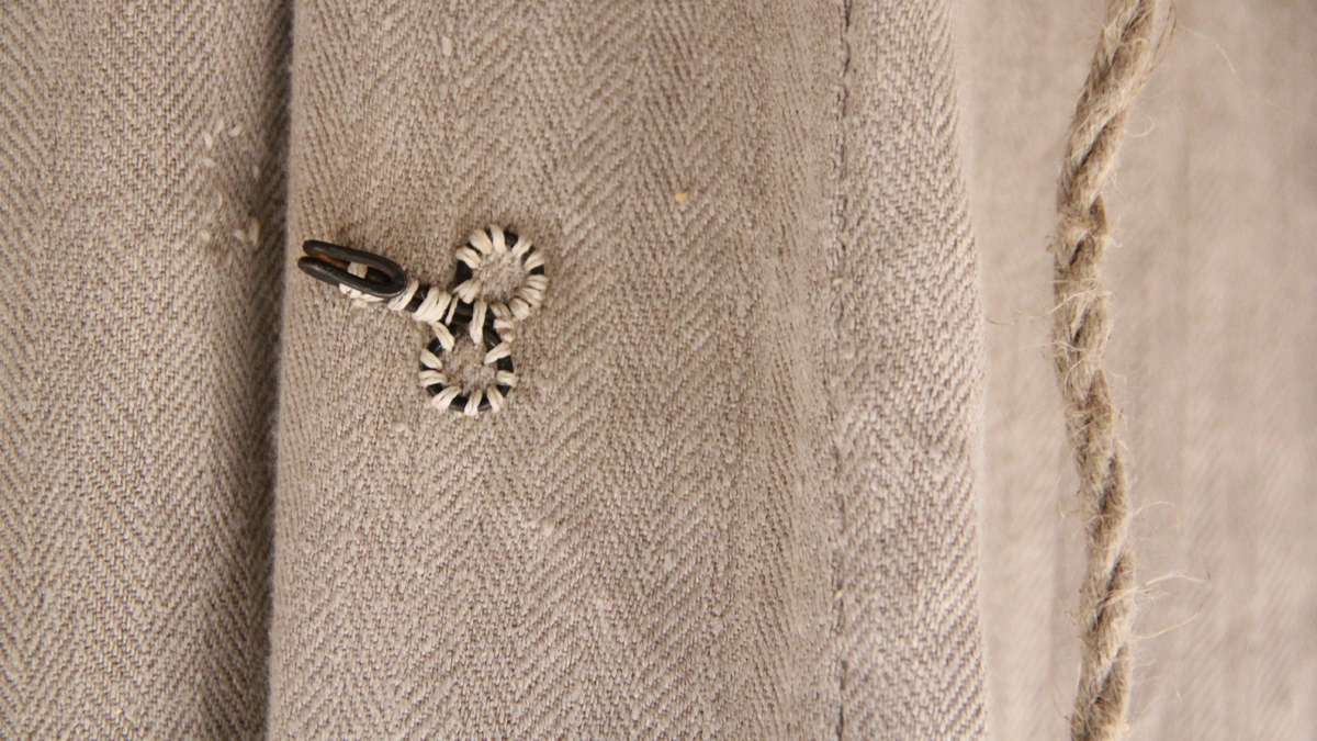 George Washington's command tent is reproduced in detail down to the threads, ropes and fabrics. (Emma Lee/for NewsWorks)