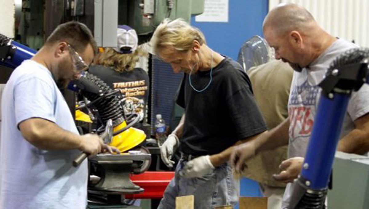  The last several decades have seen Pennsylvania's economy shift away from the manufacturing jobs that once sustained it. But the state has struggled to adapt. (AP Photo) 