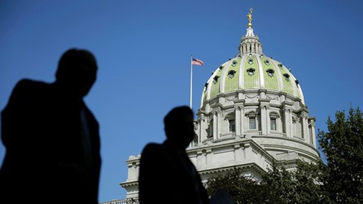  Pennsylvania lawmakers are on track to pass a spending plan, but no revenue package. Some are concerned the eventual revenues won't be sufficient to truly keep the budget balanced. (AP Photo) 