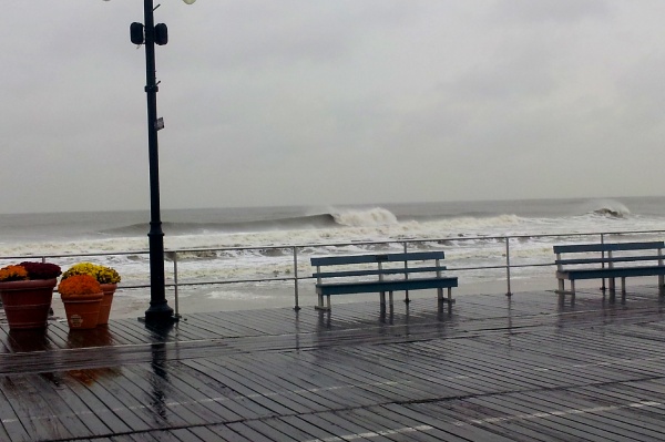 <p><p>Ocean City before high tide. (Tom Mac Donald/WHYY)</p></p>
