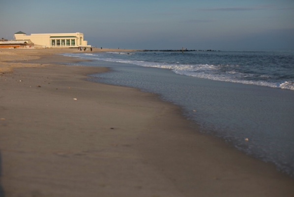 <p><p>The jazz festival is at Cape May Convention Hall, which opened in May 2012. (Howard Pitkow/for NewsWorks)</p></p>
