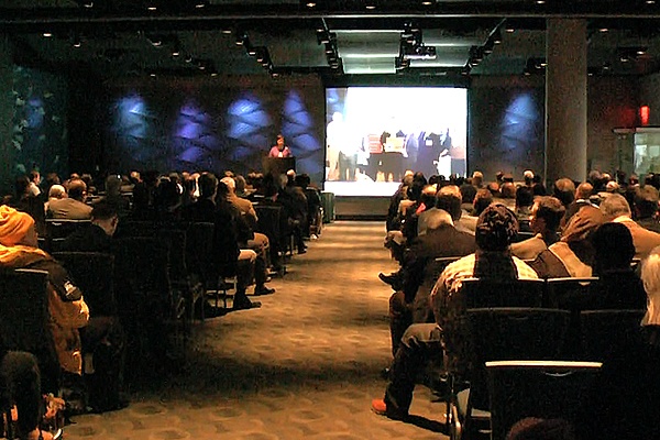 <p><p>Mayor Redd's speech was part of the Cooper Ferry's Partnership Annual Meeting. (Alan Tu/WHYY)</p></p>
