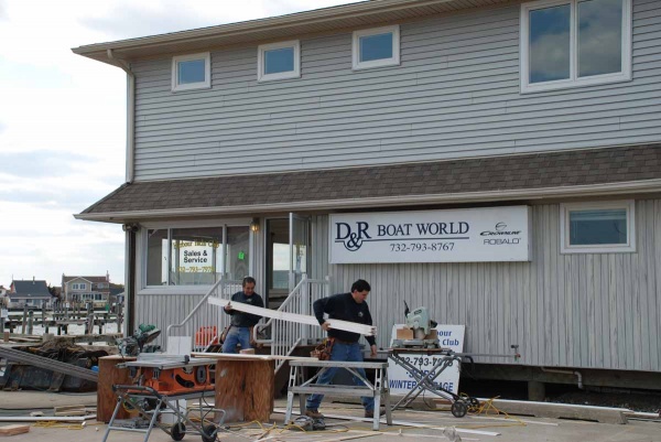 <p>Repair work was hampered by a lack of basic utilities including gas, water and electricity. By earlier this month, all had been restored. (Sandy Levine/for NewsWorks)</p>
