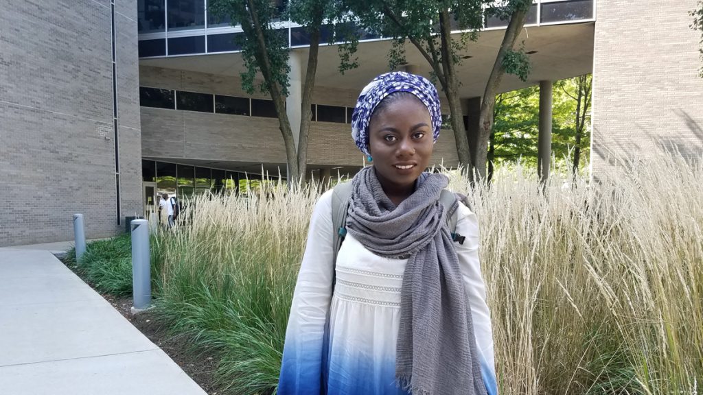 2017-09-05-p-crimmins-husnaa-hashim-philadelphia-youth-poet-laureate Husnaa Hashim is Philadelphia's new youth poet laureate. (Peter Crimmins/WHYY)