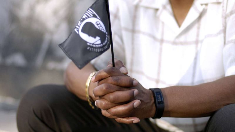 Ten Philadelphia soldiers missing in action are remembered during a ceremony marking the 30th anniversary of the Philadelphia Vietnam Memorial at Penn's Landing on Friday.