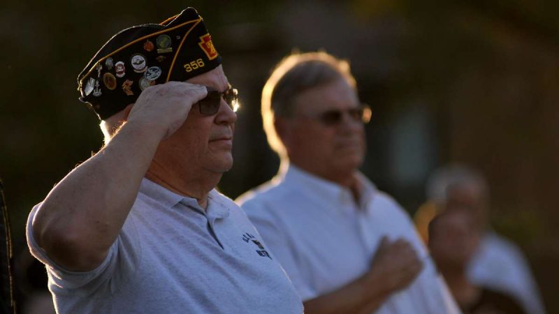 Ten Philadelphia soldiers missing in action are remembered during a ceremony marking the 30th anniversary of the Philadelphia Vietnam Memorial at Penn's Landing on Friday.