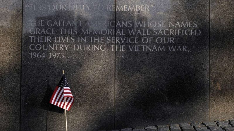 Ten Philadelphia soldiers missing in action are remembered during a ceremony marking the 30th anniversary of the Philadelphia Vietnam Memorial at Penn's Landing on Friday.