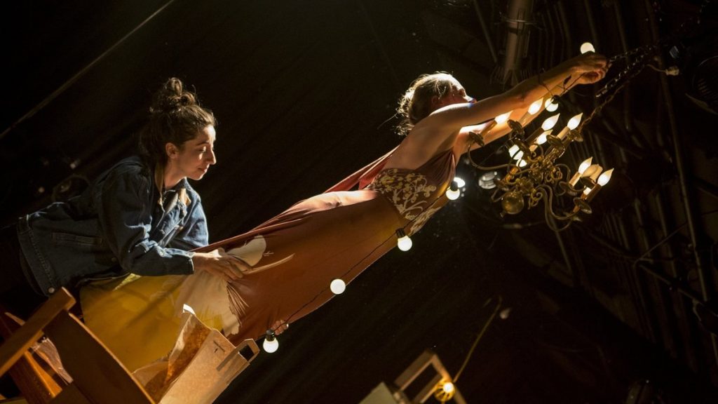 675-222 A scene from the FringeArts-curated show 'HOME.' (Photo courtesy of Maria Baranova)