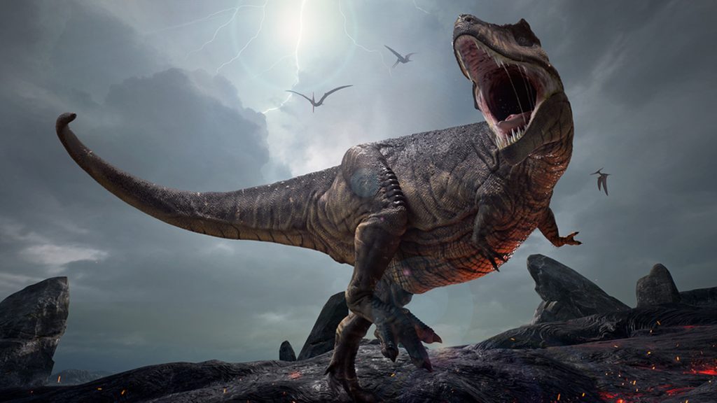 bstrexx1200 3D rendering of Tyrannosaurus Rex (Herschel Hoffmeyer/Bigstock)