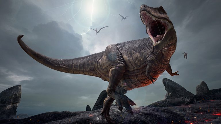 3D rendering of Tyrannosaurus Rex (Herschel Hoffmeyer/Bigstock)