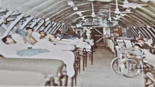 The steel Quonset huts at Cu Chi had screens in the windows and no air conditioning.