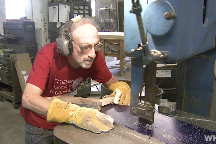 Peter Handler at work