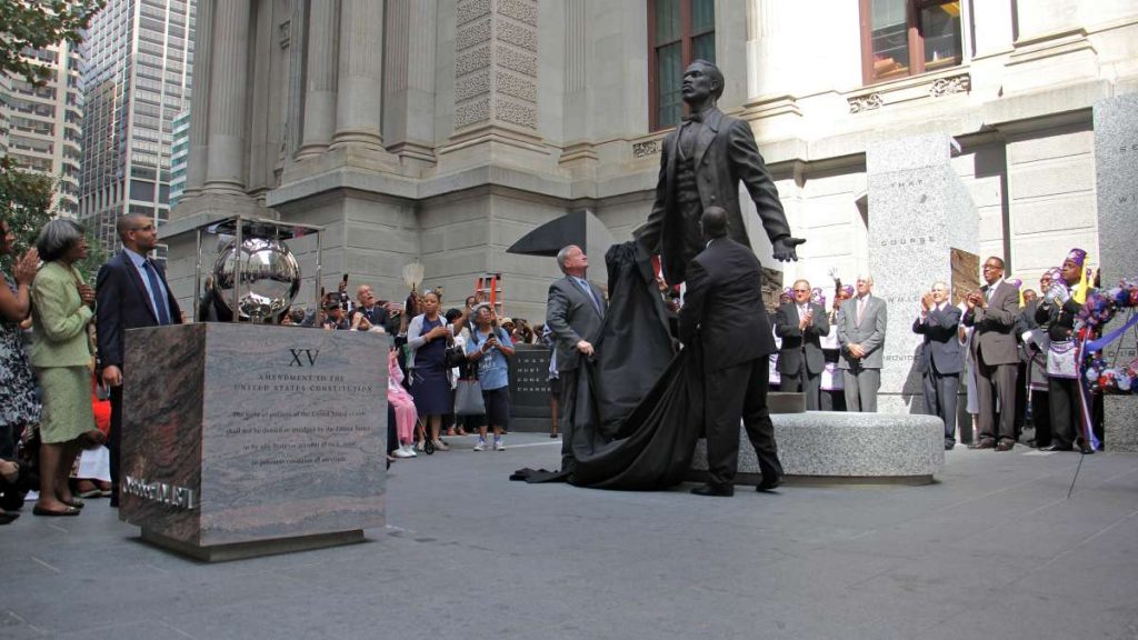 image-2 Philadelphia Mayor Jim Kenney and sculptor Branly Cadet