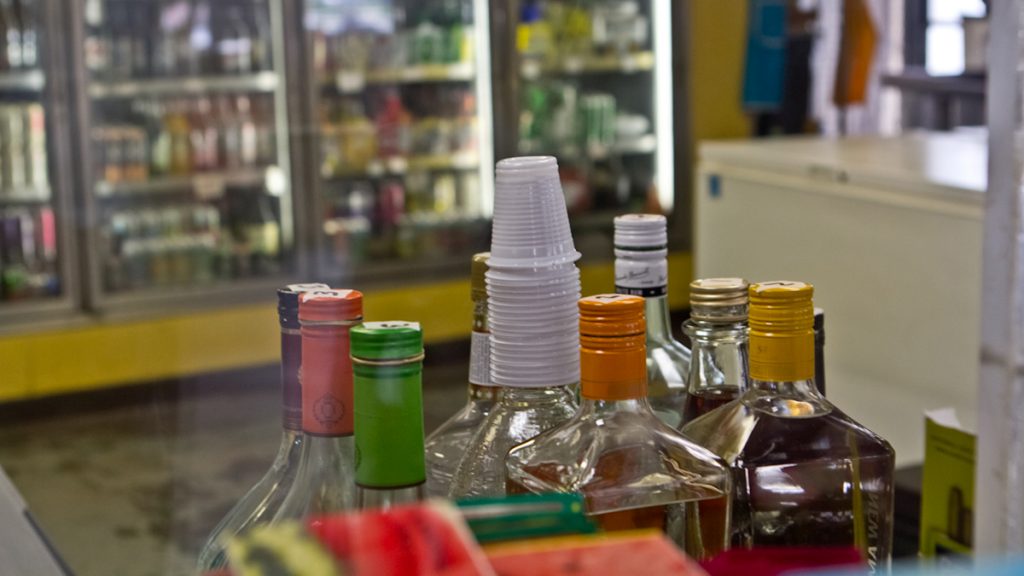 stop-n-goledex1200 Shots of liquor for sale at a