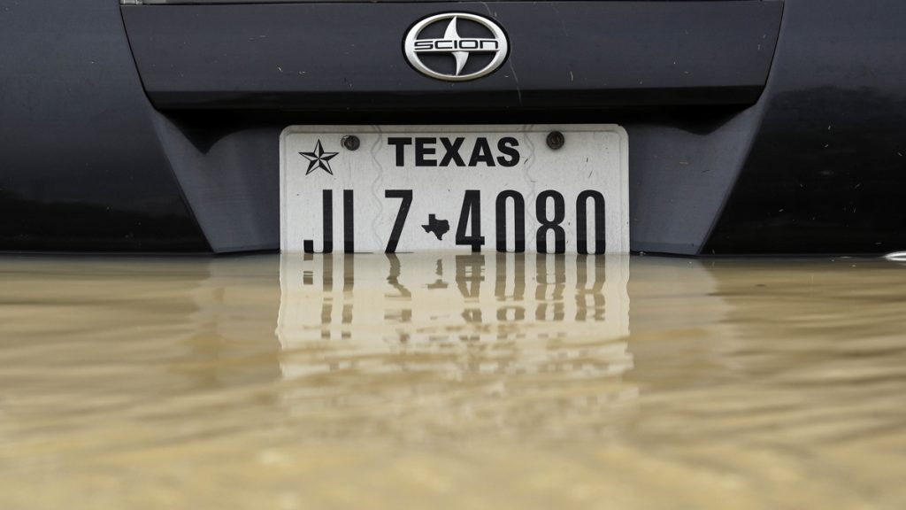 texas-flood_1200x675 A car sits in floodwater from Tropical Storm Harvey rise Wednesday, Aug. 30, 2017, in Houston. (AP Photo/Gregory Bull)