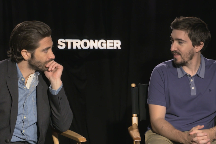 Jake Gyllenhaal and Jeff Bauman