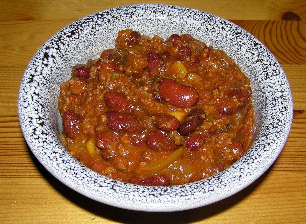 Chili con carne (Public domain/Wikimedia)