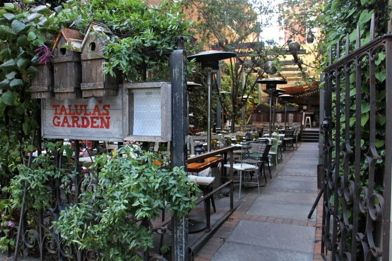 Talula's Garden on Washington Square in Philadelphia. (Emma Lee/WHYY)
