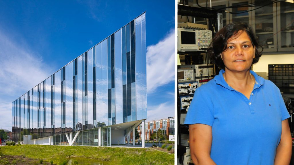 Professor Renu Tripathi of Delaware State University's Optical Science Center for Applied Research (OSCAR) has been awarded a $728,000 NASA grant to develop a laser-based remote magnetometer. (Delaware State University)