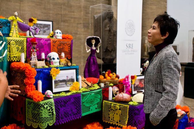 Alicia Kerber-Palma is the Head Consul of Mexico Consulate of Mexico in Philadelphia. (Kimberly Paynter/WHYY)