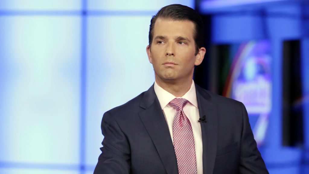 donald-trump-jr_1200x675 Donald Trump Jr. is shown in an appearance on Sean Hannity's Fox News Channel television program in July.