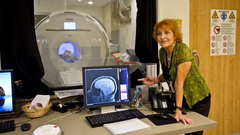 Dr. Anna Rose Childress is a leading neuroscientist at the University of Pennsylvania's center for addiction studies. She has spent decades scanning and observing the brains of people who have experienced addiction. (Kimberly Paynter/WHYY)