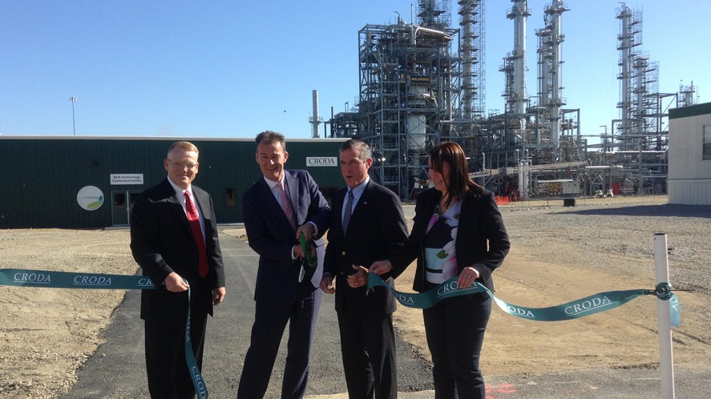 gov16x9 Delaware Gov. John Carney attends ribbon-cutting ceremony for new Croda chemical manufacturing plant in New Castle (Zoe Read/WHYY)