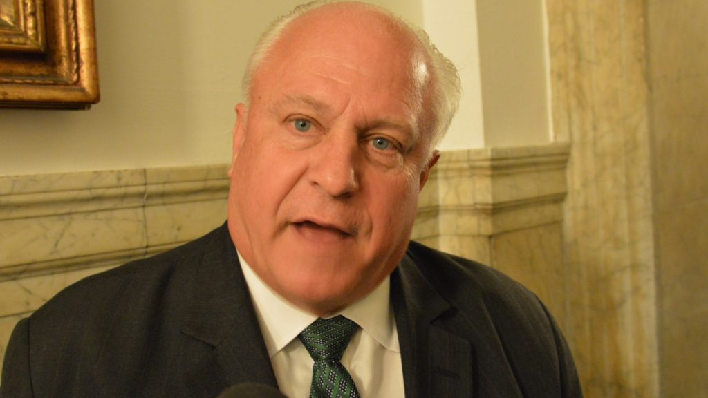 l_big-al Councilman Al Taubenberger said some property owners have become homeless through the urban squatting scam. (Tom MacDonald/WHYY)