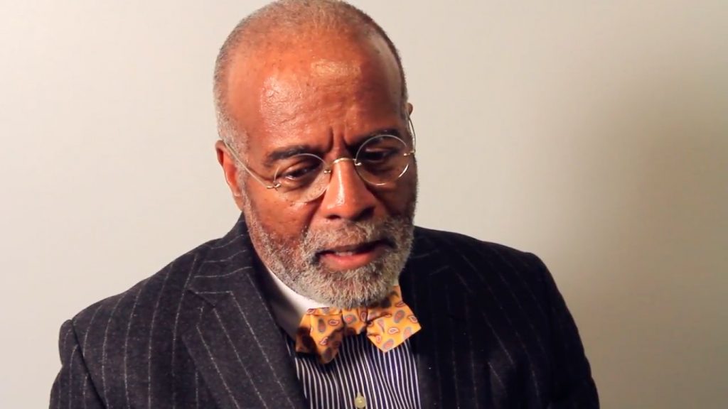 A. Bruce Crawley, the brother of a Vietnam War veteran, talks about the ongoing effect of the war at a WHYY event related to the PBS documentary series 