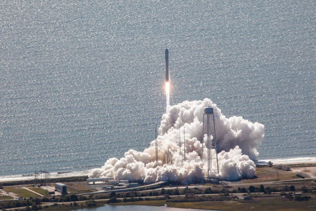 21587076_1798943580135735_2314306447238105574_o A rocket launching at NASA's Wallops Flight Facility. (Wallops Flight Facility)