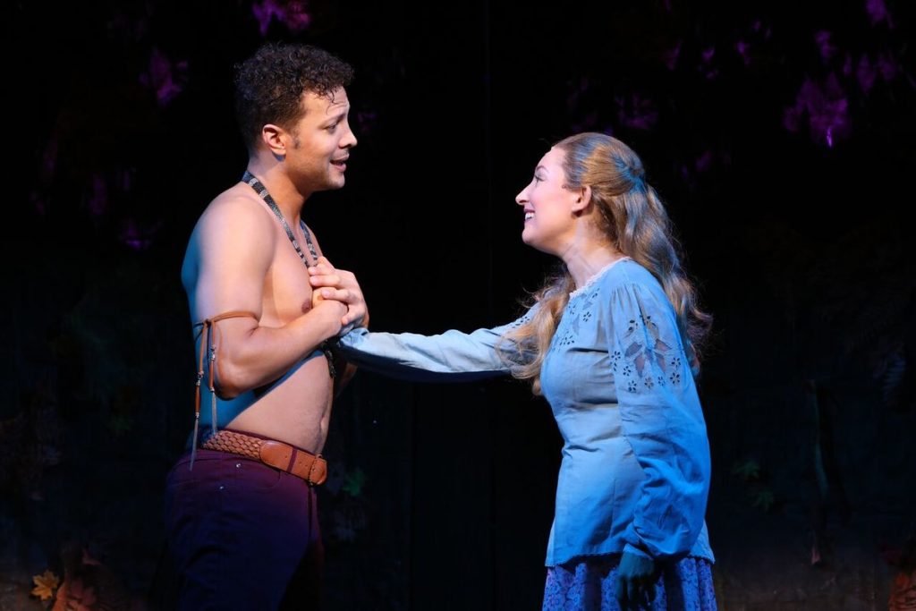Justin Guarini and Jillian Gottlieb get to know each other in 