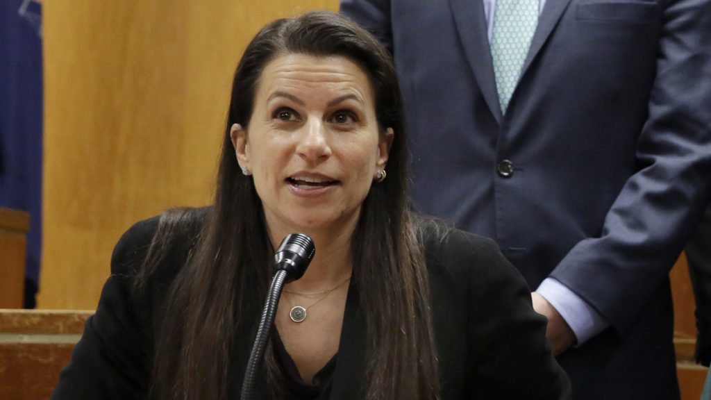 Stan Patz,Karen Agnifilo Assistant District Attorney Karen Friedman Agnifilo is the No. 2 prosecutor in the office of Manhattan District Attorney Cyrus Vance Jr. (AP Photo/Richard Drew)