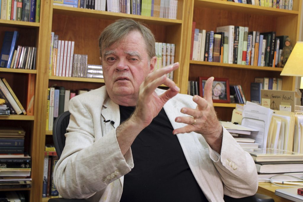Garrison Keillor In this July 26, 2017 photo,