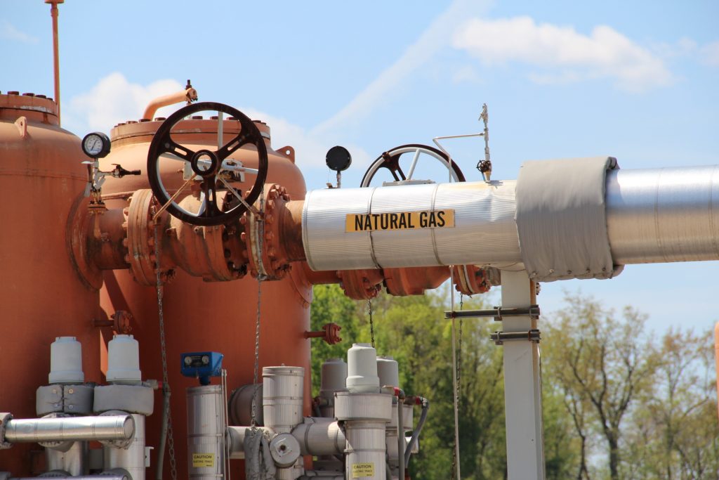 Natural-Gas A natural gas power plant in Masontown, Pa. (Reid R. Frazier/StateImpact Pennsylvania)