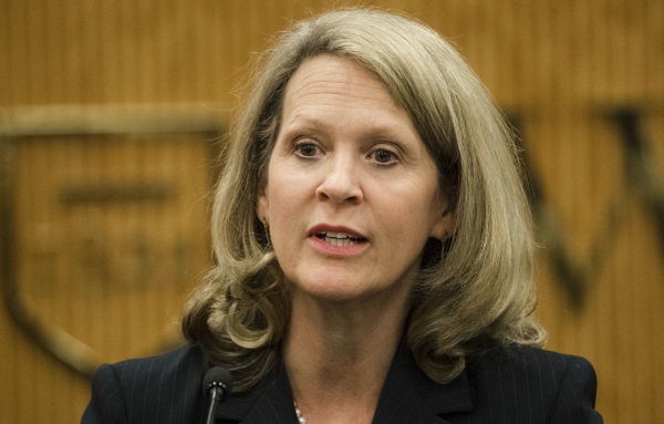 Pennsylvania Election In this Oct. 25, 2017, file photo, Pennsylvania Supreme Court Justice Sallie Mundy, a Republican, is pictured (Matt Rourke/AP Photo, file)