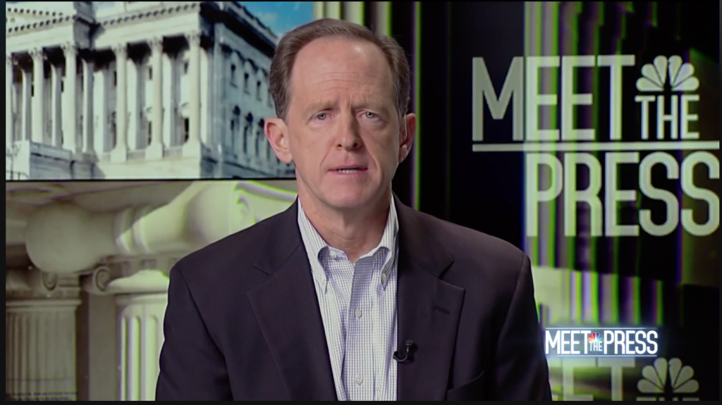 Screen Shot 2017-11-12 at 5.05.42 PM Sen. Pat Toomey appearing on NBC's