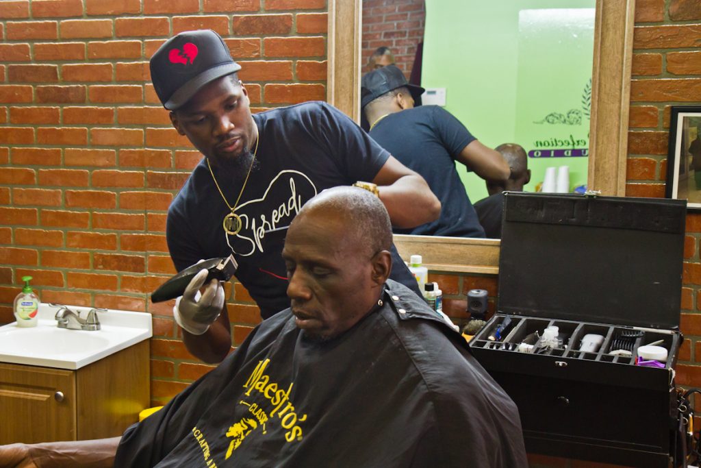 haircuts 4 homeless-2 Haircuts 4 homeless opens up their own barber shop.