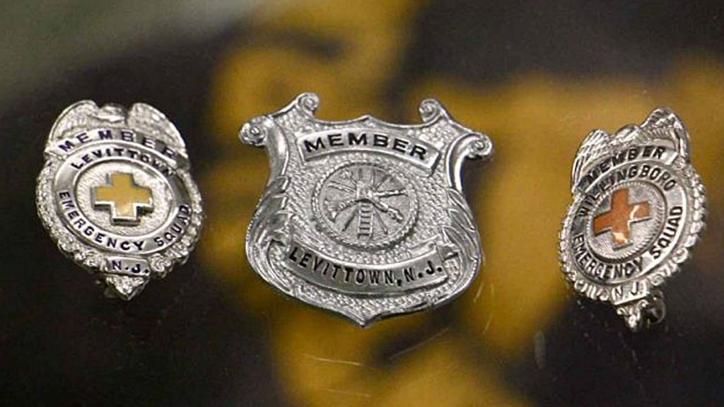 levittown-badges (Emma Lee/WHYY)