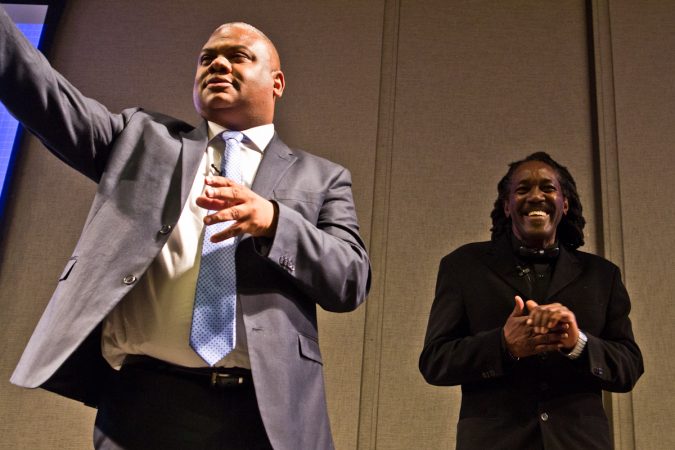 Ruben Jones and Jondhi Harrel run The Center for Returning Citizens.
