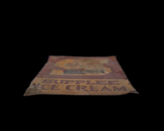 Ice cream label (Photo by Wendel White)