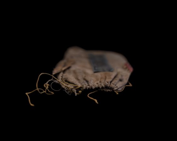 Tobacco pouch (Photo by Wendel White)